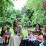 Kate emociona Italia tras conmovedora jornada junto a niños