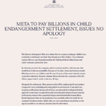 Primera declaración tras el aterrizaje: sobre Meta, no sobre ellos