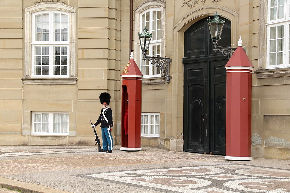 Palacio de Amalienborg, residencia real danesa