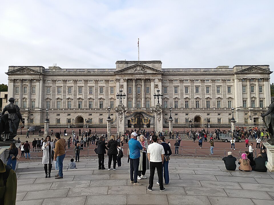 Fachada del Palacio de Buckingham, Londres