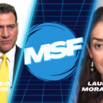 Orlando Mancini y Laura Morales en el programa Migración Sin Fronteras
