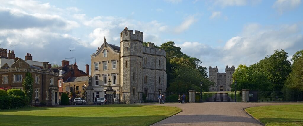 Castillo de Windsor visto desde el Long Walk