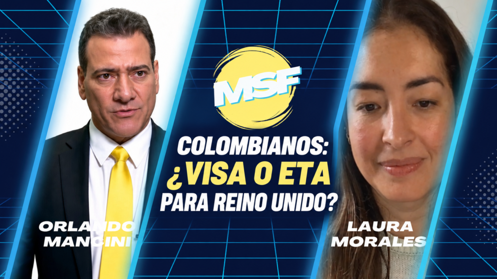¿Los colombianos necesitan visa o ETA para viajar al Reino Unido?