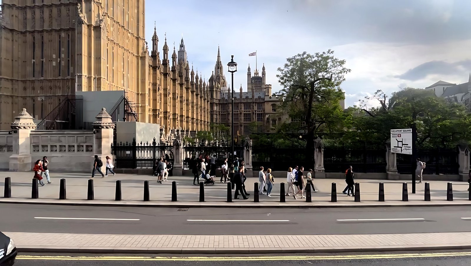 Palacio de Westminster, sede del Parlamento británico