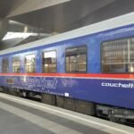 Tren nocturno Nightjet de ÖBB en la estación central de Ámsterdam